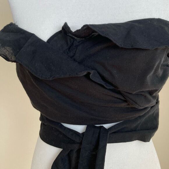 Anthropologie Ruffled Tie Front or Back Tube Top Size Medium NWOT (Q16) - Picture 3 of 16